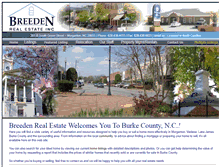 Tablet Screenshot of breedenrealestate.com